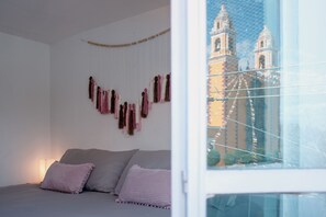 2 bedrooms, iron/ironing board, WiFi, bed sheets - 2 Bed in the heart of Cholula with views to the Pyramid and the (San Andrés Cholula)