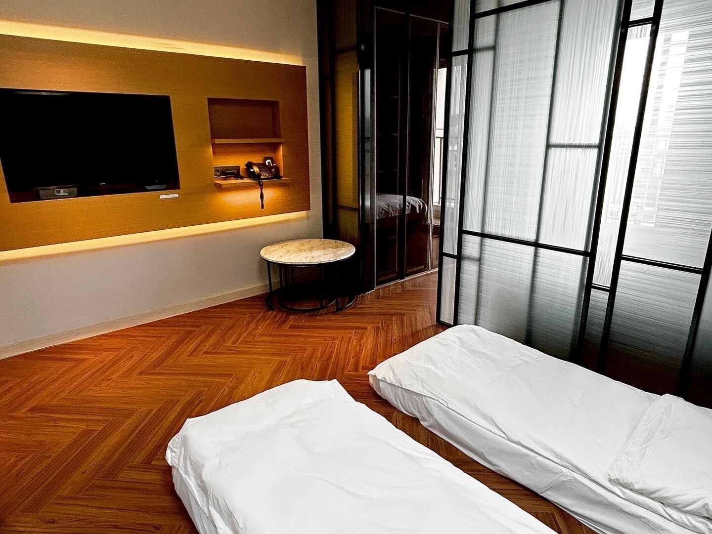 junior family, city view | 1 bedroom, premium bedding, blackout curtains, soundproofing