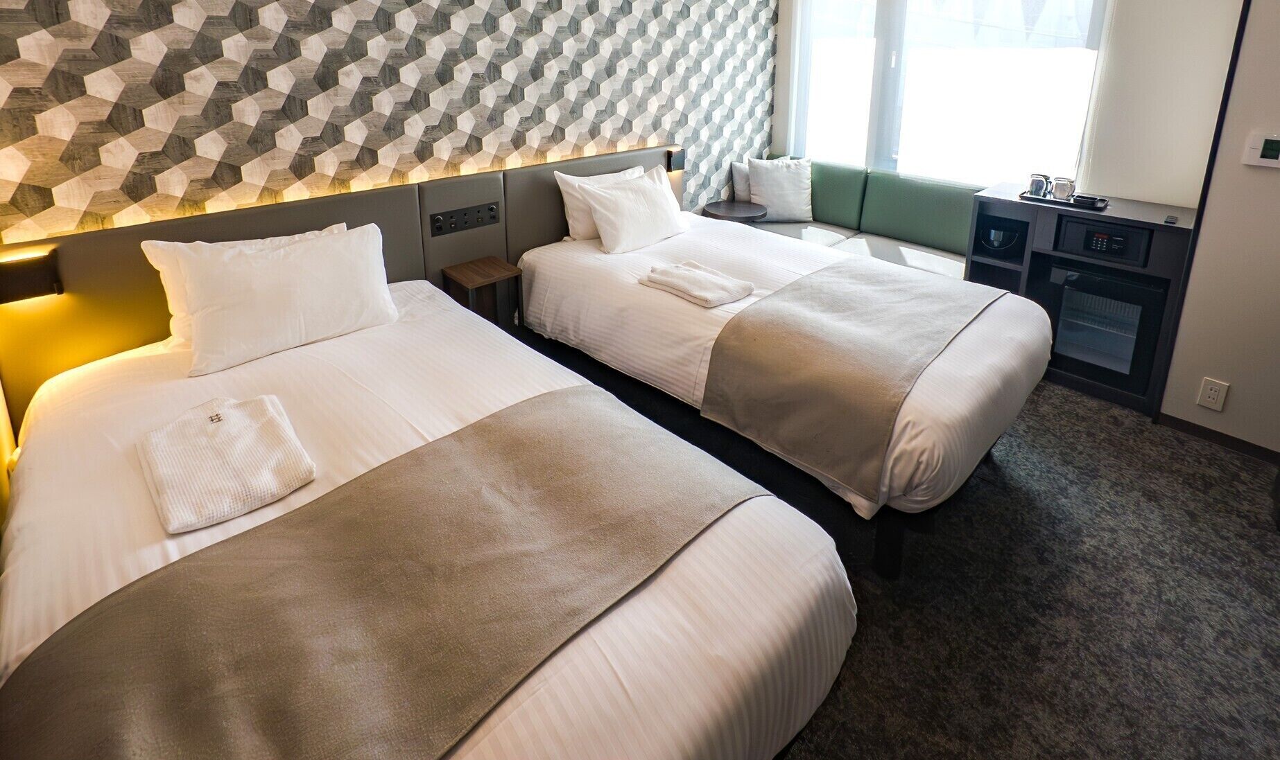 Insonorización, wifi gratis y ropa de cama 