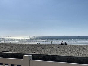 Na praia 
