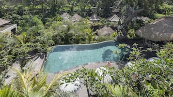 Suite with Pool View | Pemandangan balkon