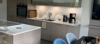 Exclusive apartment with private sauna, high-quality kitchen