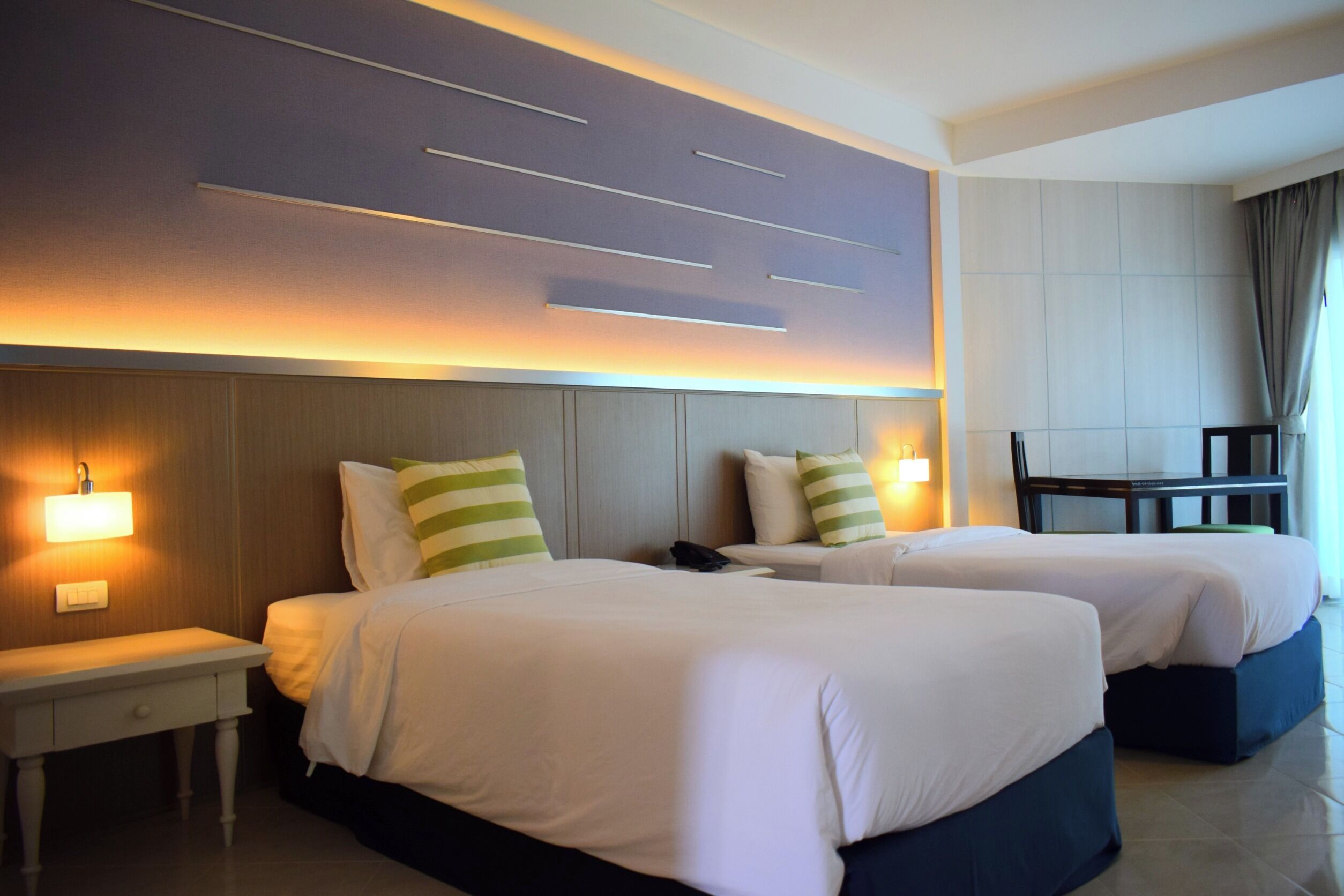 Standard Twin Room | Blackout curtains, iron/ironing board, free WiFi, bed sheets