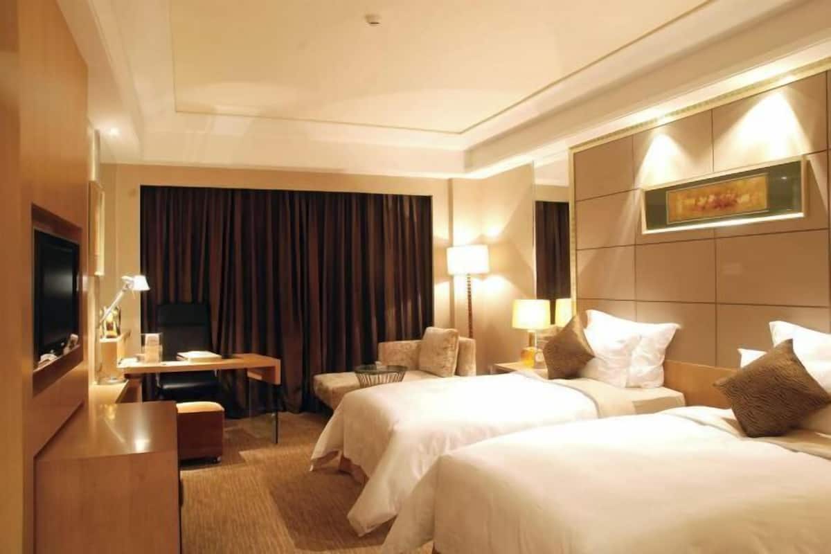 1 chambre, literie de qualité supérieure, couette en duvet d'oie