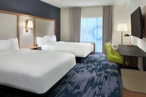 Desk, laptop workspace, iron/ironing board, free cots/infant beds - Fairfield Inn & Suites by Marriott Orillia (Orillia)