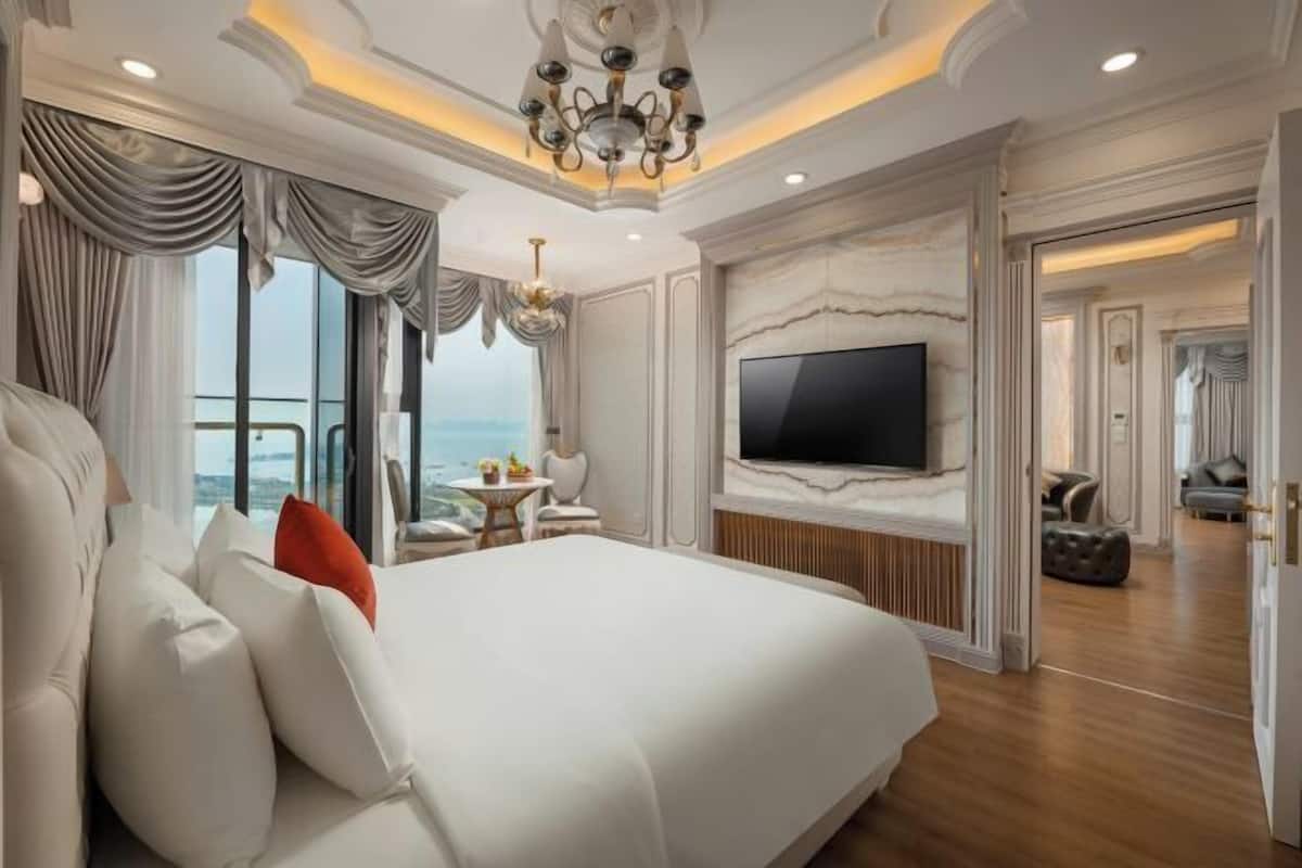 1 slaapkamer, een minibar, een kluis op de kamer