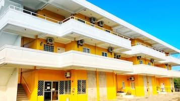 Façade de l’hébergement