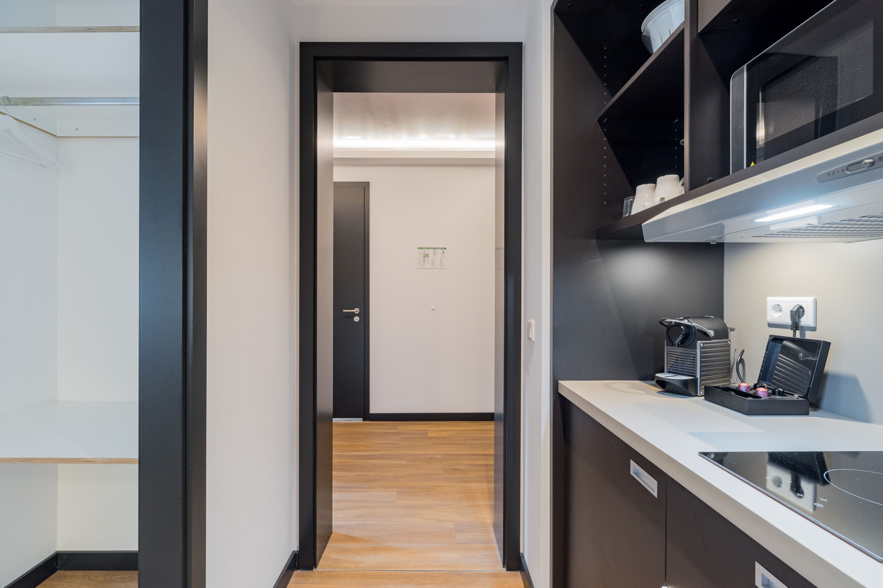 Apartment with Bed &amp; Living Room | Private kitchen