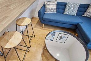 Apartment, 2 Bedrooms | Living area | Flat-screen TV - Routh Walk (Whitby)