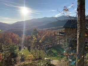 Property grounds - The Brindle Barn | Pet Friendly, Fenced Yard & Stunning Views (Black Mountain)