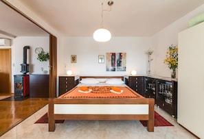 Departamento Confort, 1 habitación, vista al mar | Escritorio, wifi gratis y ropa de cama 