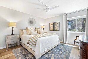 2 slaapkamers, een strijkplank/strijkijzer, gratis wifi, beddengoed