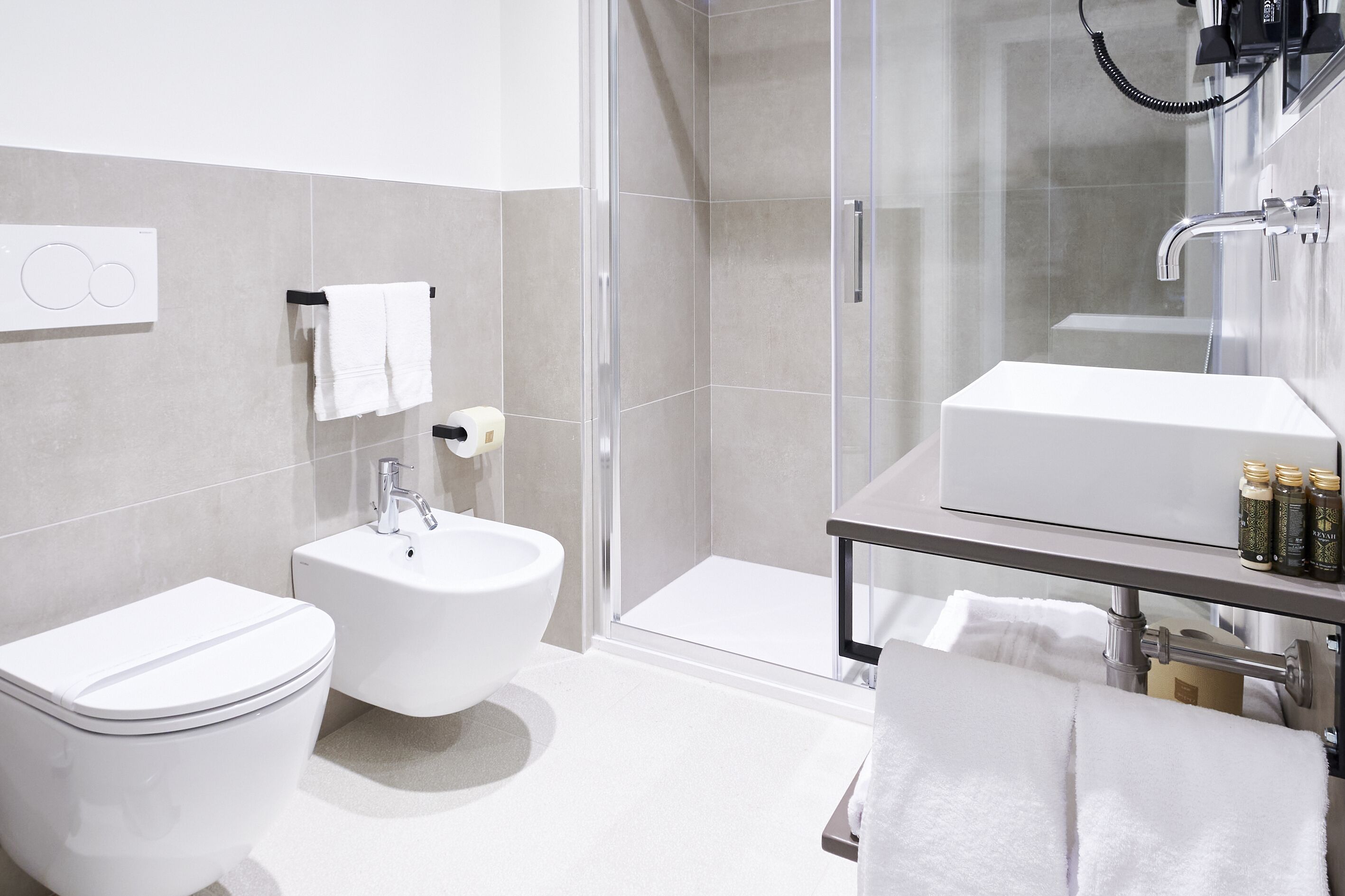 Căn hộ Deluxe | Phòng tắm | Khăn tắm 