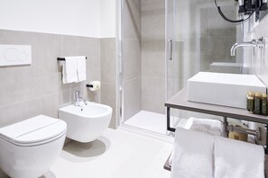 Deluxe appartement | Badkamer | Handdoeken