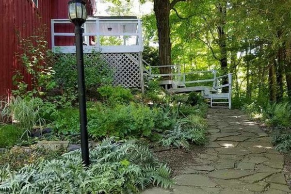 Overnattingsstedets uteområder