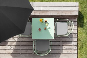 Outdoor dining - Casa al Sole (Ortisei)