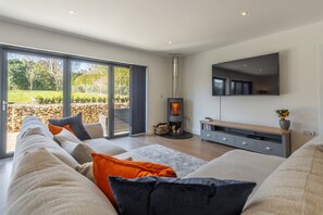 تلفزيون، مدفأة