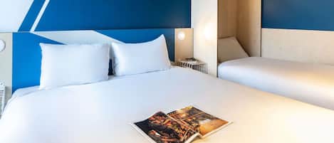 Standard Room, Multiple Beds | Desk, blackout curtains, free WiFi