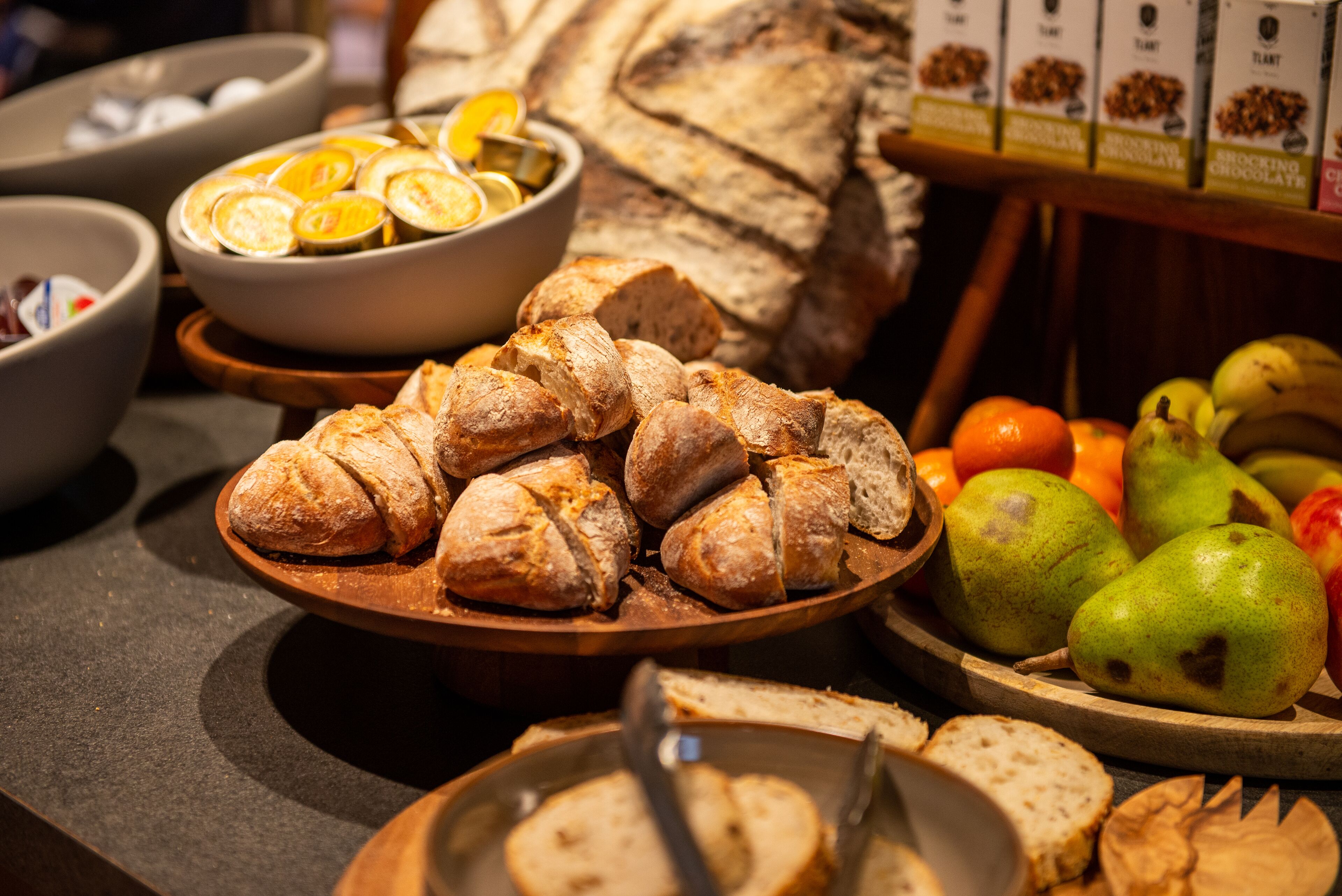 daily buffet breakfast (eur 25 per person)