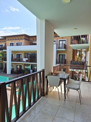 Standard Apartment, Balcony, Pool View (A5-1st Floor) | Balcony - Forest View Apartments (Serrekunda)