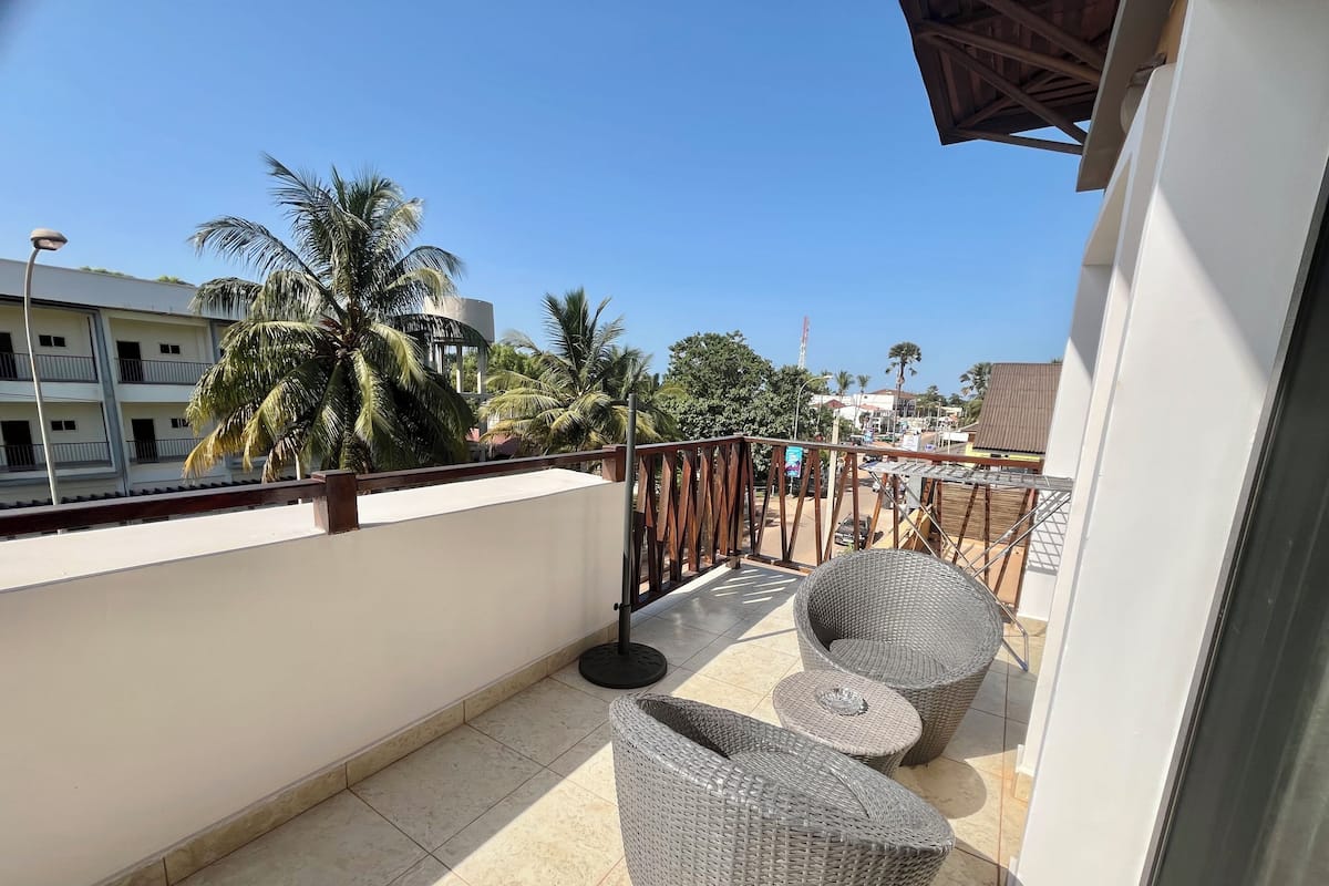 Departamento Confort, 2 habitaciones, para no fumadores, balcón (B11) | Vista del balcón