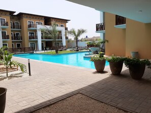 Courtyard view