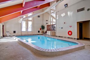 Indoor pool, a heated pool