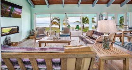Modern Four Bedroom Home ON THE BEACH in Grand Bahama