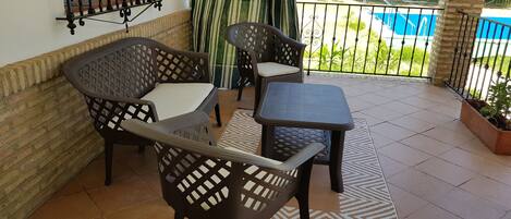 Àrea exterior de l'allotjament