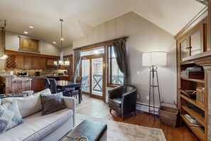 TV, fireplace, DVD player