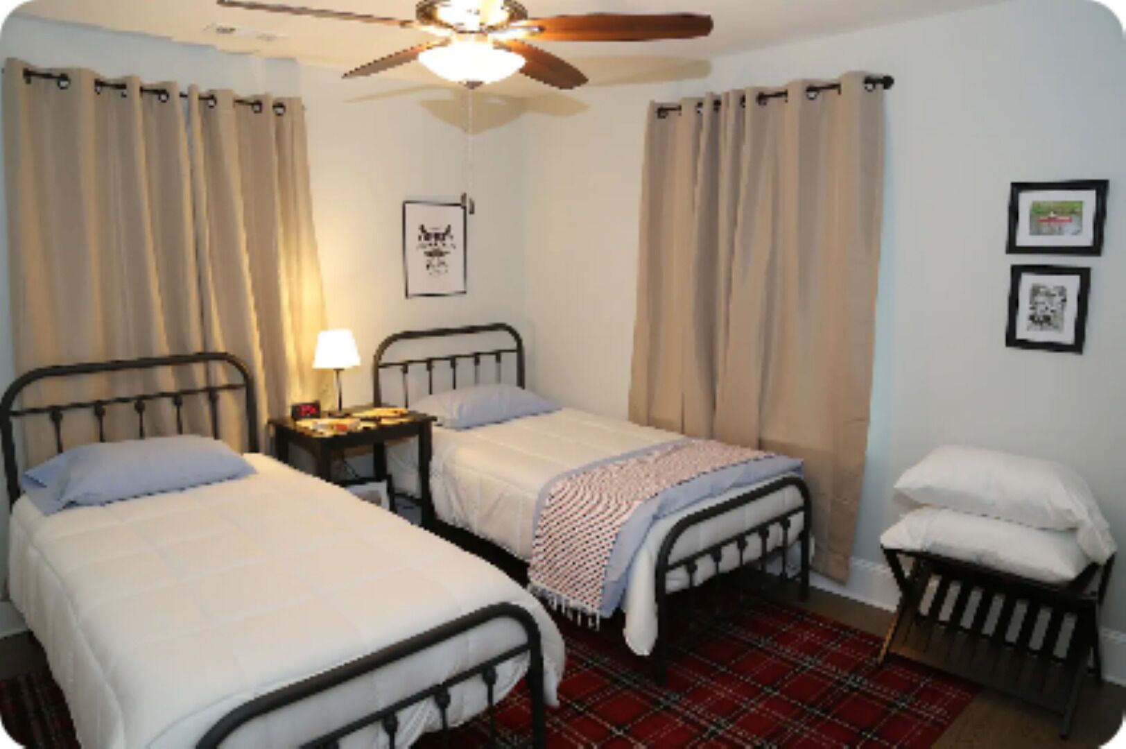 2 soverom, strykejern/-brett, wi-fi og sengetøy