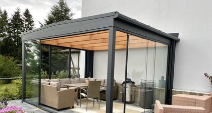 Die Familien Ferienwohnung auf dem Balkon des Vogtland´s