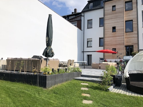 Die Familien Ferienwohnung auf dem Balkon des Vogtland´s