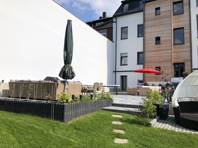 Die Familien Ferienwohnung auf dem Balkon des Vogtland´s