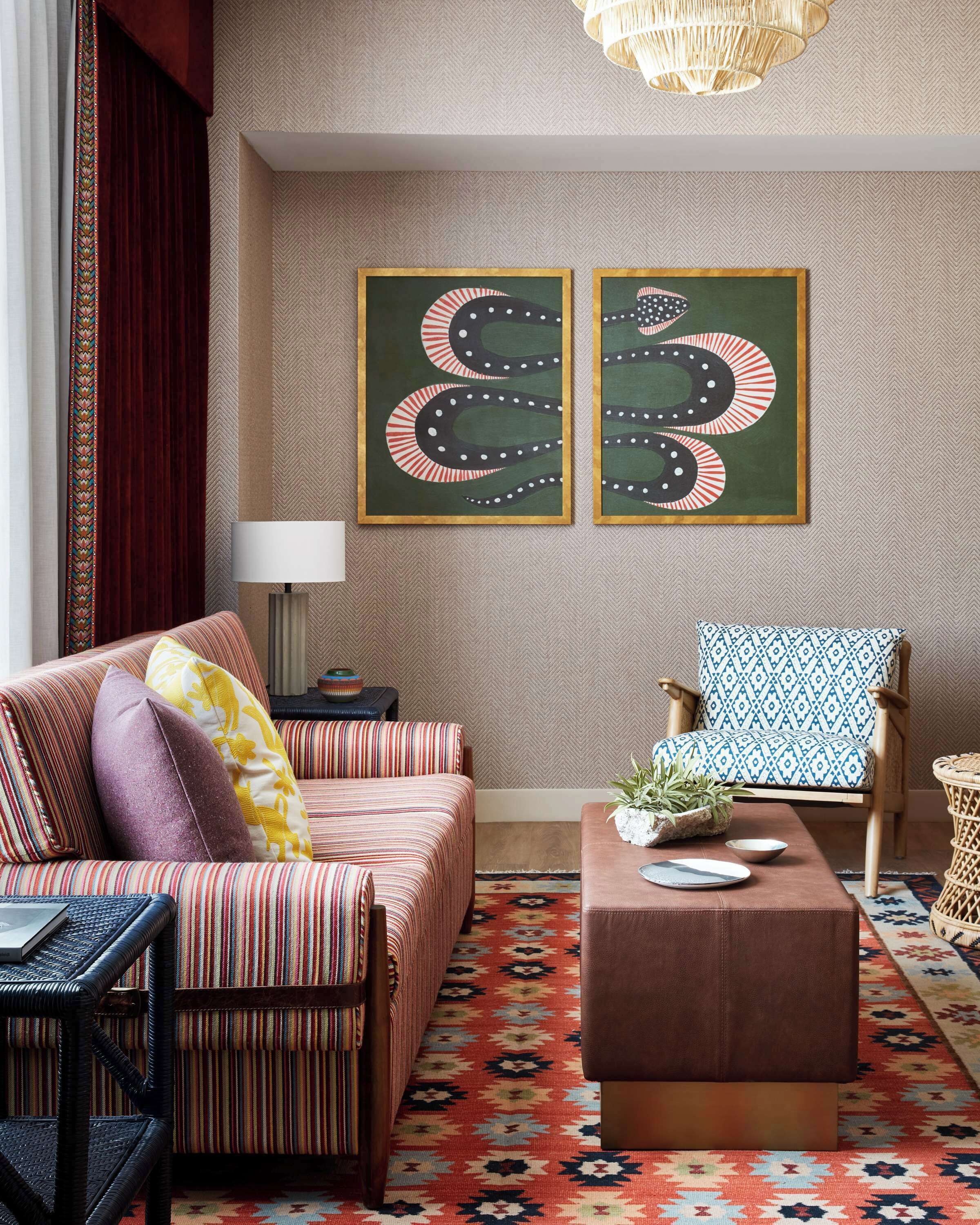 suite, 1 bedroom, roll-in shower | in-room safe, individually decorated, individually furnished, desk