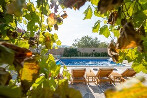 Outdoor pool, a heated pool - Countryside House With Pool - Vila Šore (Dugobabe)