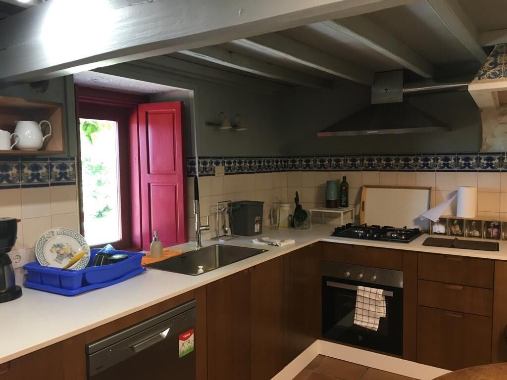 Refrigerador, horno, parrilla de estufa y lavavajillas 