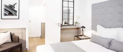 2 chambres, bureau, fer et planche à repasser, Wi-Fi gratuit