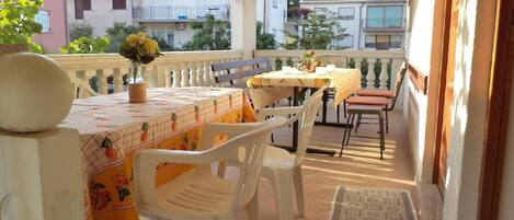 Udendørs spisemuligheder