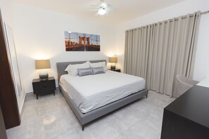 Apartment, 2 Bedrooms | Bed sheets - Soha suites II A05 (Santiago de los Caballeros)