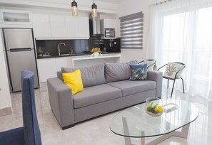 Apartment, 2 Bedrooms | Living area | Flat-screen TV - Soha suites II A12 (Santiago de los Caballeros)