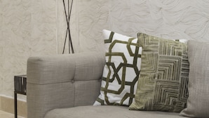 Exclusive-Apartment | Wohnbereich | Flachbildfernseher