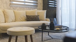 Luxury Apartment | Living room | TV - Soha suites II D11 (Santiago de los Caballeros)