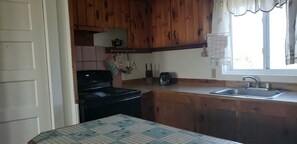 Microondas, horno, placa de cocina, cafetera/tetera