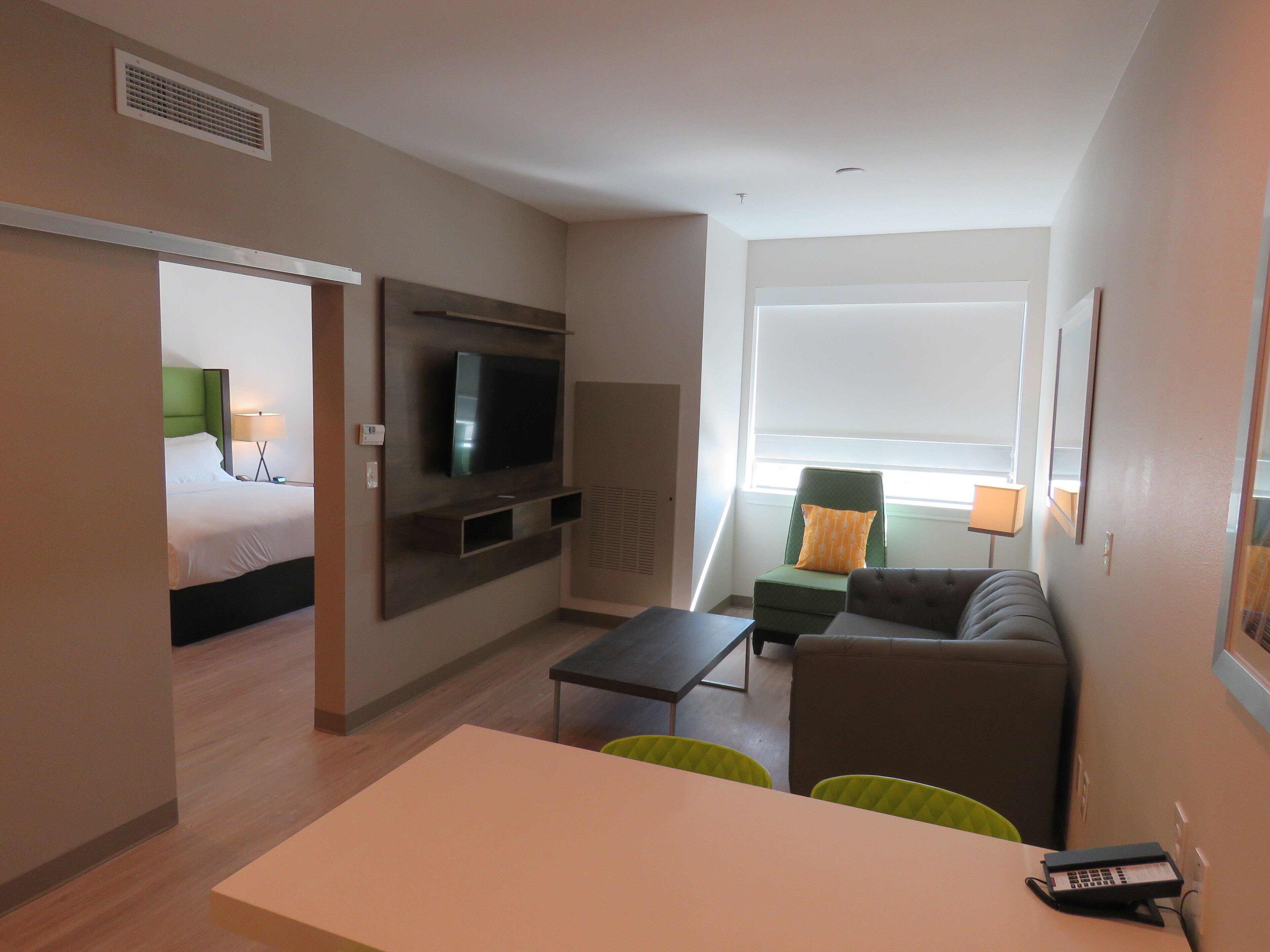 49-inch flat-screen tv with cable channels, tv