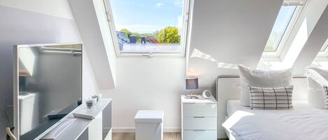 2 soverom, safe på rommet, reiseseng for barn og wi-fi