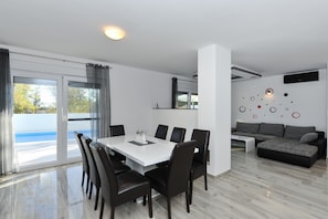 Villa, 3 Bedrooms, Private Pool, Sea View | Private kitchen | Microwave, oven, dishwasher, coffee/tea maker - Villa Lily (Privlaka)