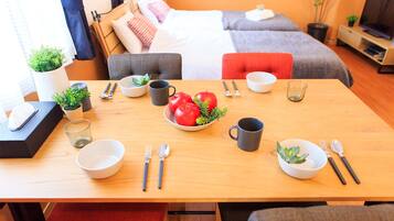 Wi-Fi gratis dan seprai linen