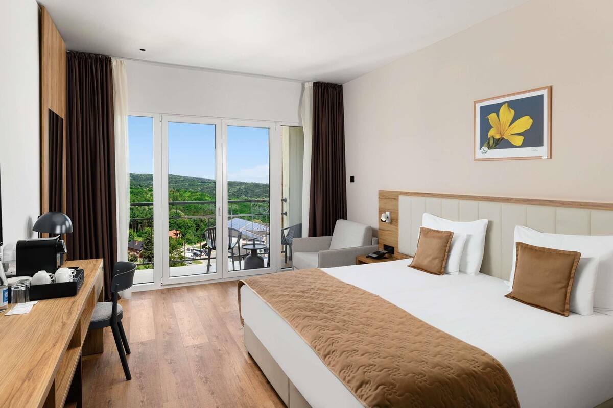 Superior Room, 1 Double Bed, Balcony | Egyptian cotton sheets, premium bedding, in-room safe, desk