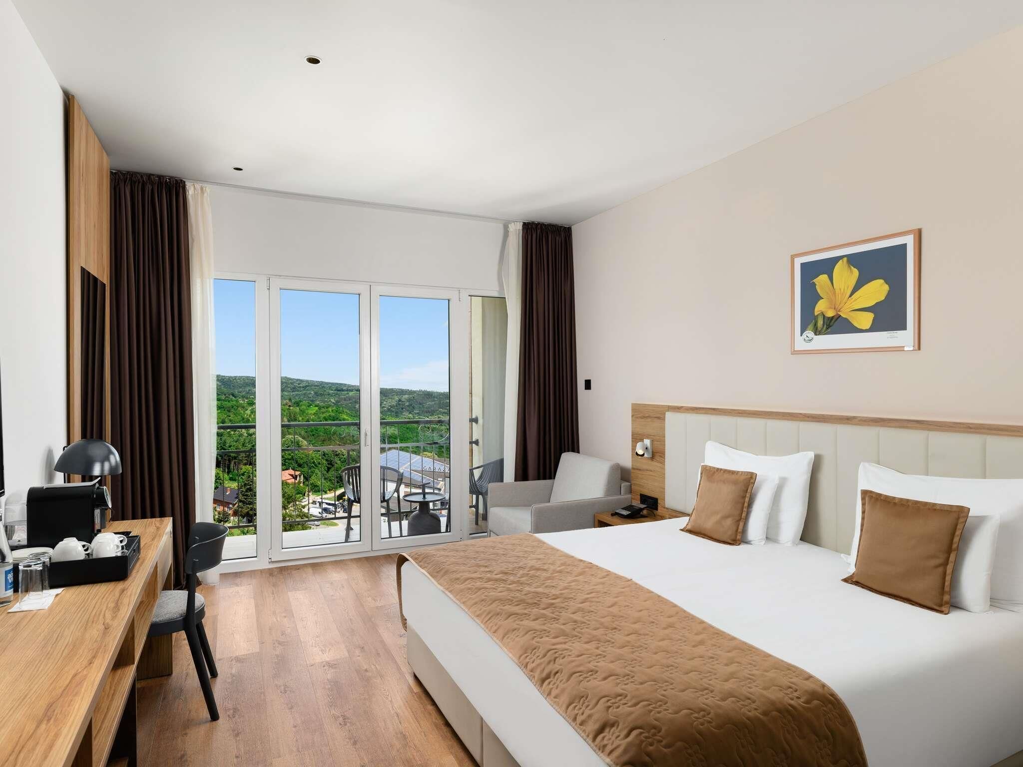 Superior Room, 1 Double Bed, Balcony | Egyptian cotton sheets, premium bedding, in-room safe, desk
